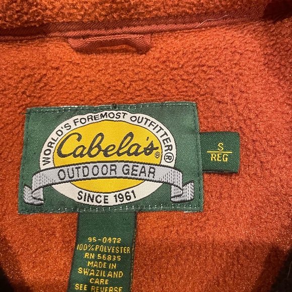 Cabela’s windproof fleece - Picture 3 of 5